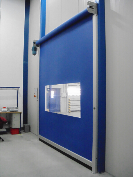 Automatische industrielle Rollen-Fensterladen-Tür für Lager-Sicherheits-Öffnungs-Geschwindigkeit 1.5m/s