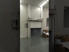 Stoff-PVC-Roll-up-Tür