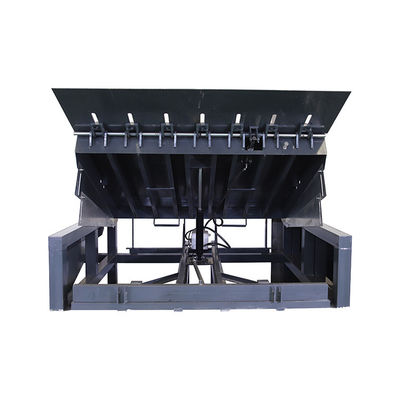 Grauer, sicherer, langlebiger, hydraulischer, manueller Dockleveler, AC 380V Stromversorgung