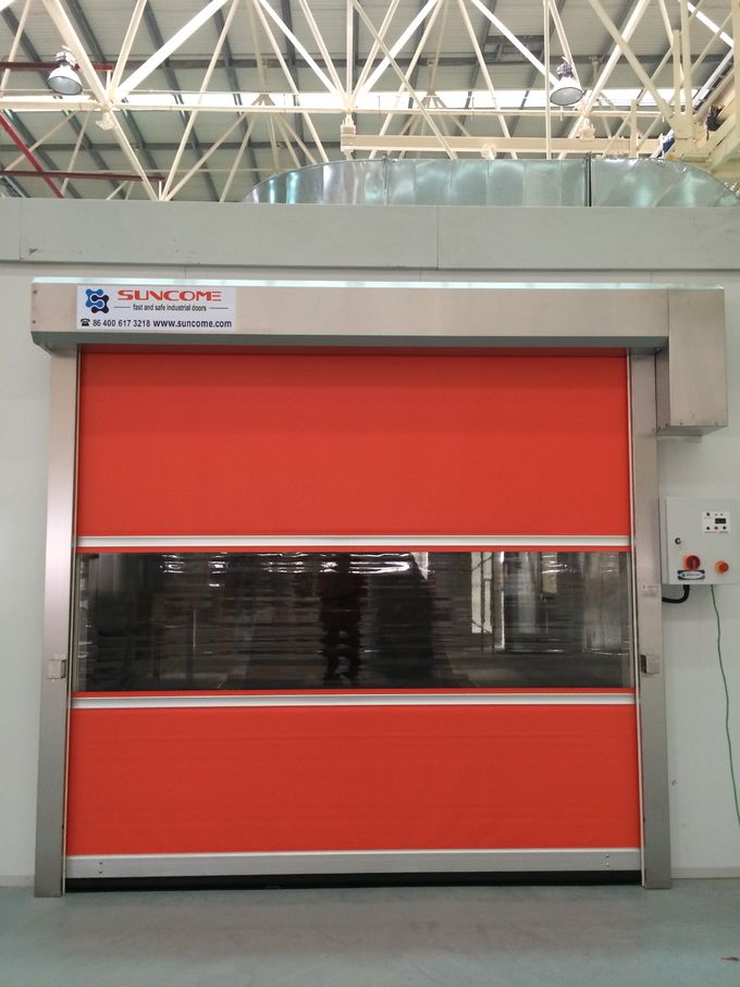 industrielle Innenfensterladen-der hohen Geschwindigkeit der rollen-220V StahlRolltoren